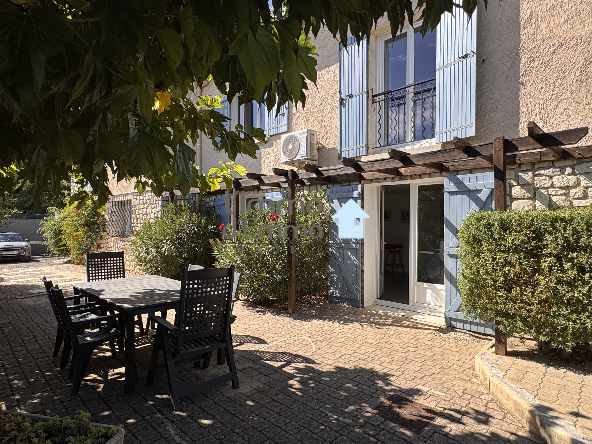 espace extérieur logement 2 du RDC